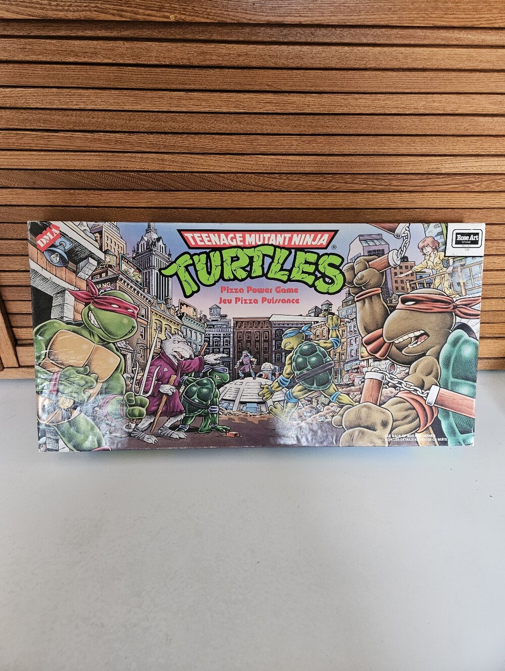 1987 Teenage Mutant Ninja Turtles "Pizza Power" Board Game